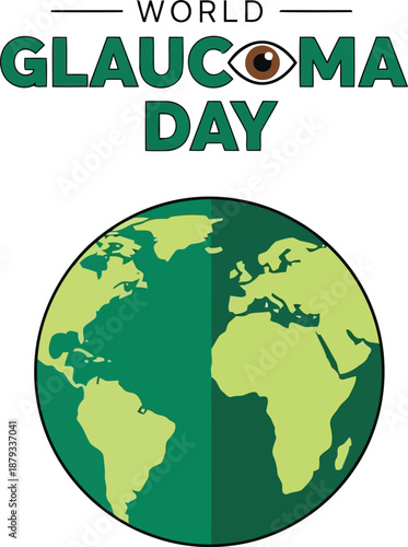 World Glaucoma Day Awareness Logo Design