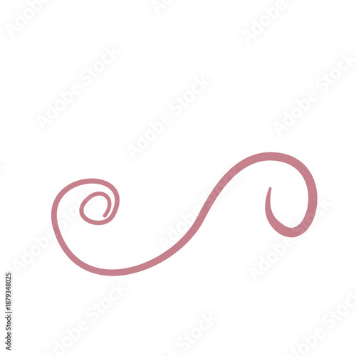 Whipworm Parasite Vector Illustration