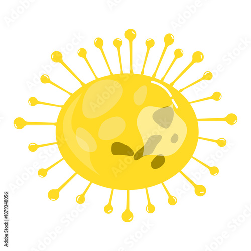 HIV AIDS Virus Illustration