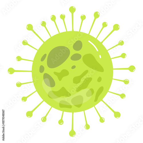 HIV AIDS Virus Illustration