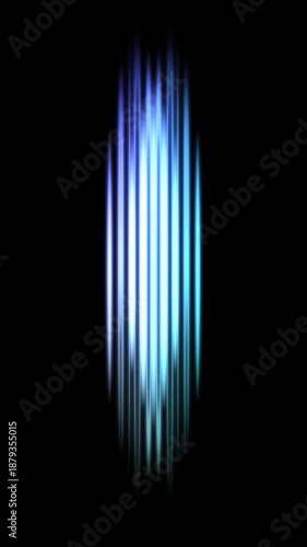 Abstract vertical motion loop featuring faint, flickering light streaks moving subtly across black background. Minimalist ethereal light wisps with smooth transitions, perfect for elegant 