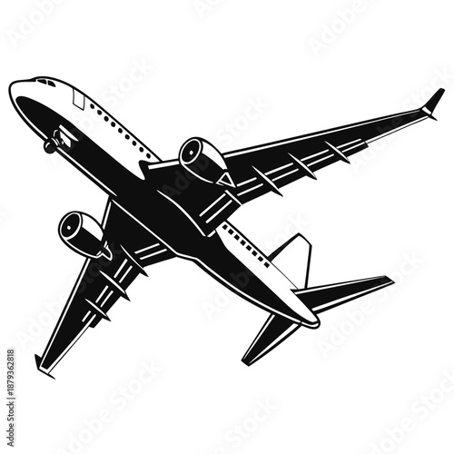 Airplane illustration