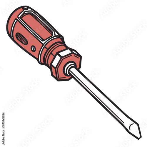 Red screwdriver