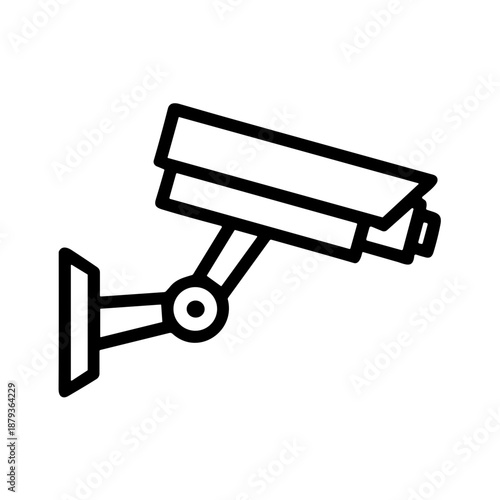 security camera on a white background