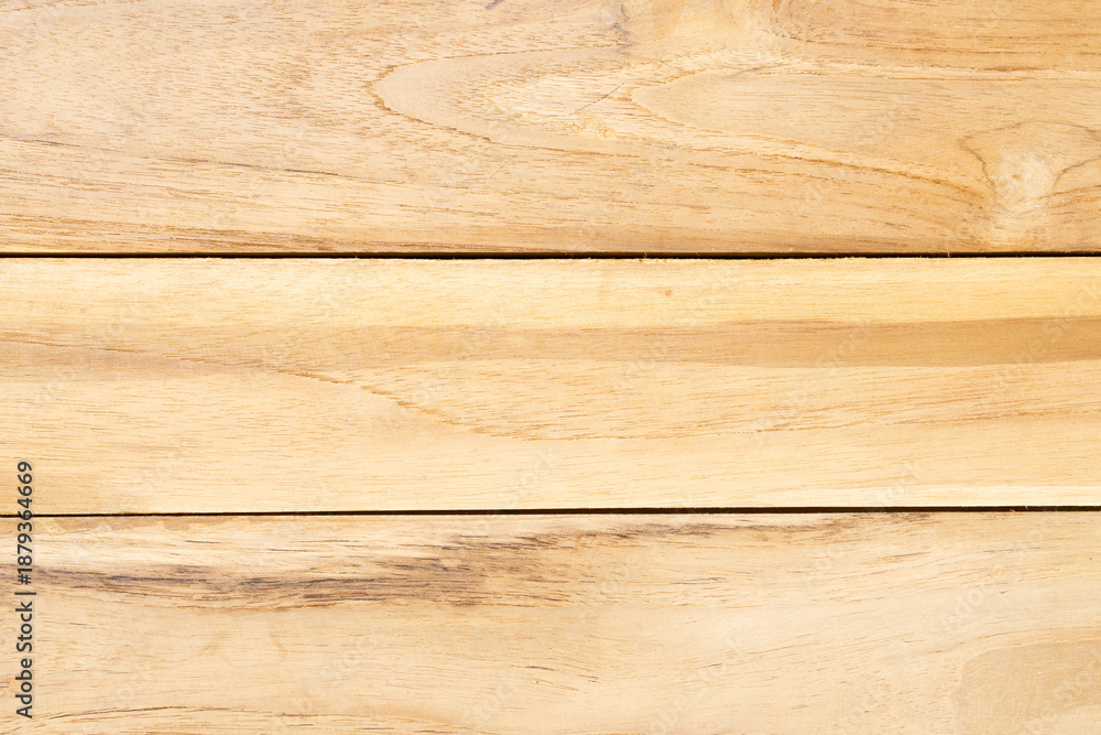 Naklejka premium Brown wood board texture background