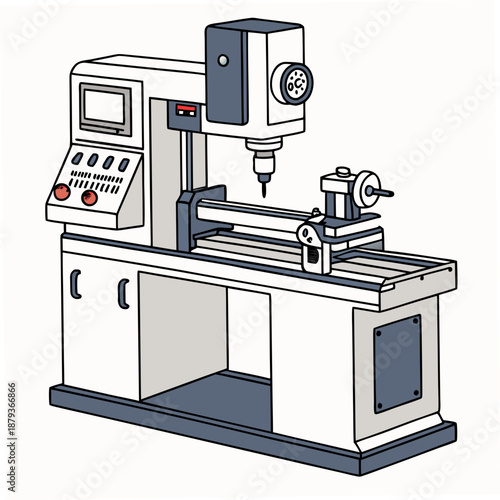Industrial cnc milling machine
