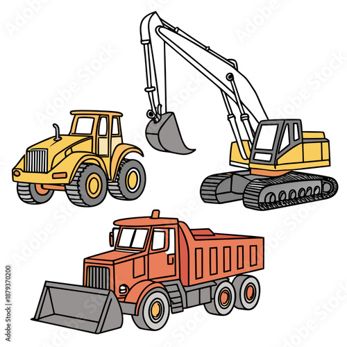 Construction vehicles