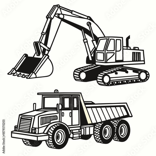 Construction vehicles