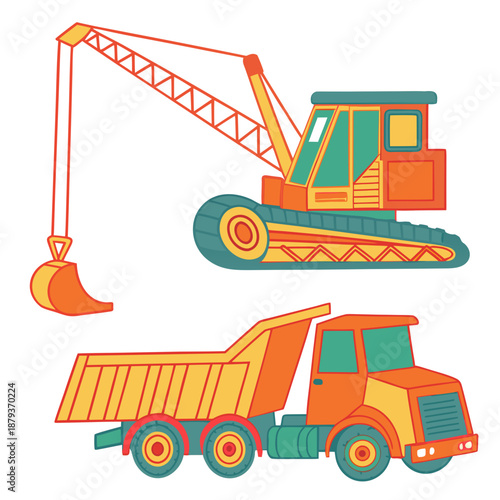 Construction vehicles