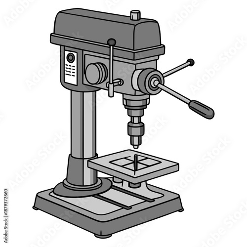 Industrial drill press