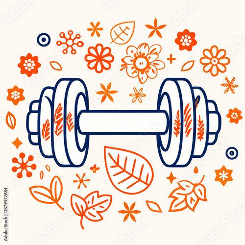 Fitness and nature harmony