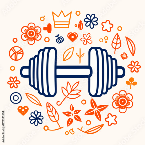 Fitness and nature harmony