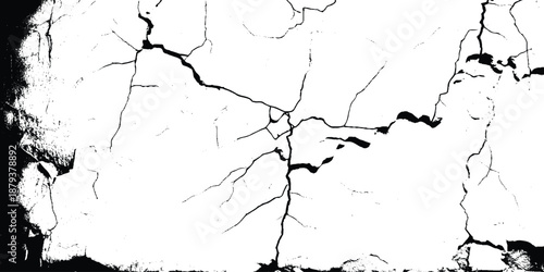 Broken and grated urban street wall construction