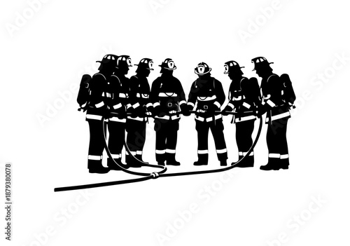 Firefighters in Action