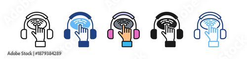 Dj Music multiple icon