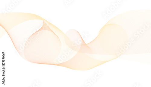 Abstract wave line. Digital frequency equalizer. digital Stylized line art background. Vector