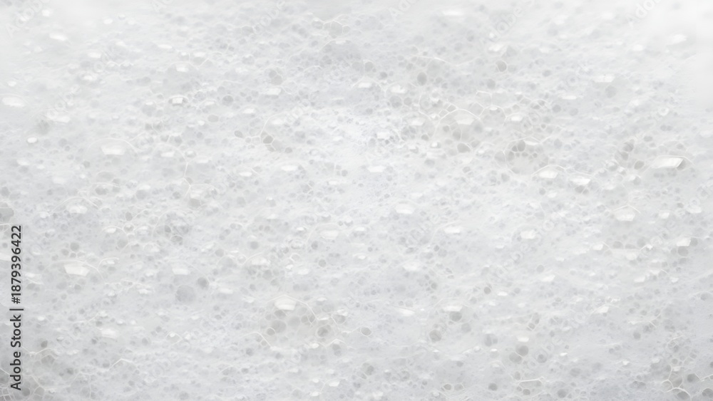 Fototapeta premium White soap foam bubbles texture background for cleaning and hygiene concepts