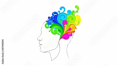 Creative Mind Abstract Art.