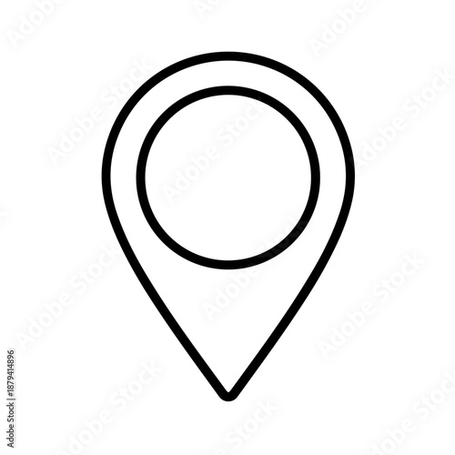 vector map pointer icon