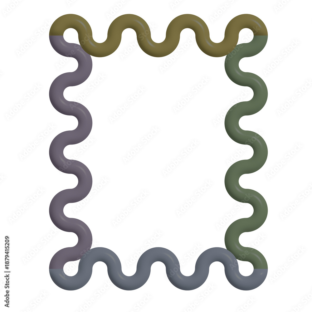 Obraz premium Rainbow frame for photo