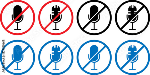 Complete Professional Microphone Icon Collection