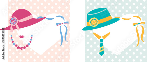 【2026年】母の日・父の日　見出しセット　文字なし
