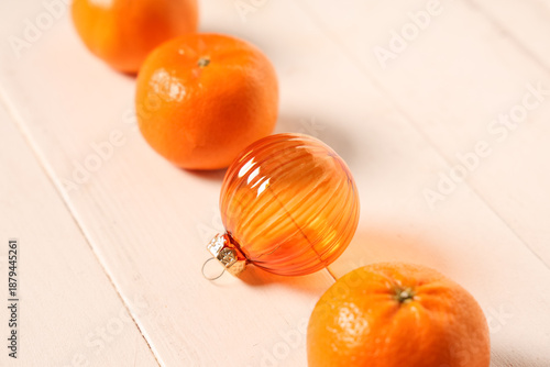 Sweet tangerines with Chris...