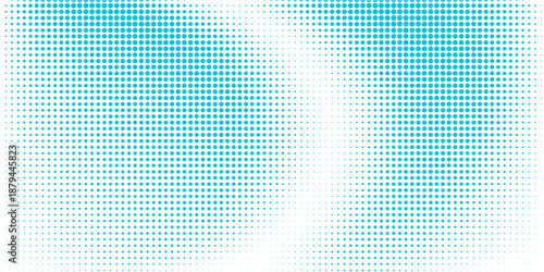 Transparent Vector Gradient Blue Color Halftone Background Staggered Dots Pattern modern dotted arts abstract