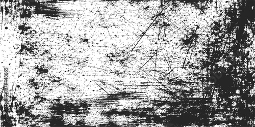 Black and white grunge textured background