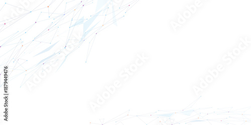 Vector Connect link background. global network technology concept. Digital technology futuristic internet network speed connection white background.