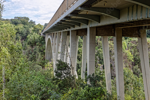 Wallpaper Mural View of underside of arched concrete bridge across the Storms River in the Tsitsikamma region of the Eastern Cape, South Africa Torontodigital.ca