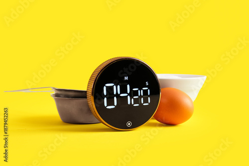 Modern kitchen timer, scoop...