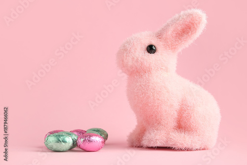 Beautiful Easter bunny and ...