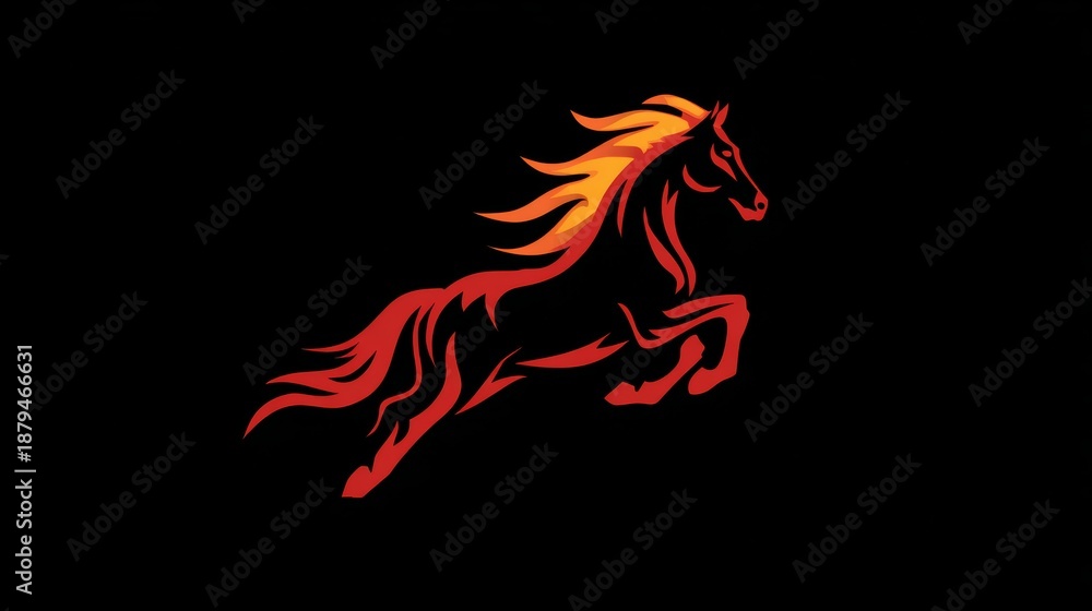 Fototapeta premium happy 2026 new year, fire horse chinese new year