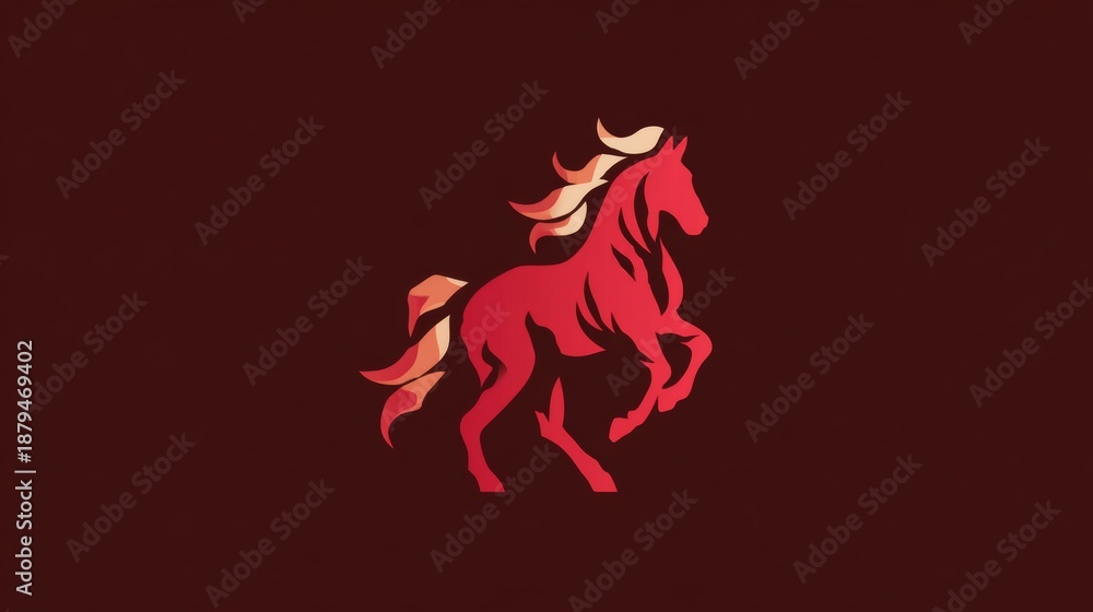 Fototapeta premium happy 2026 new year, fire horse chinese new year