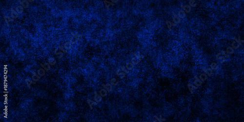 Dark blue grunge wall texture. dark navy-blue abstract texture resembling cracked stone or deep ocean rock. abstract dark blue background backdrop studio, cement concrete wall texture.