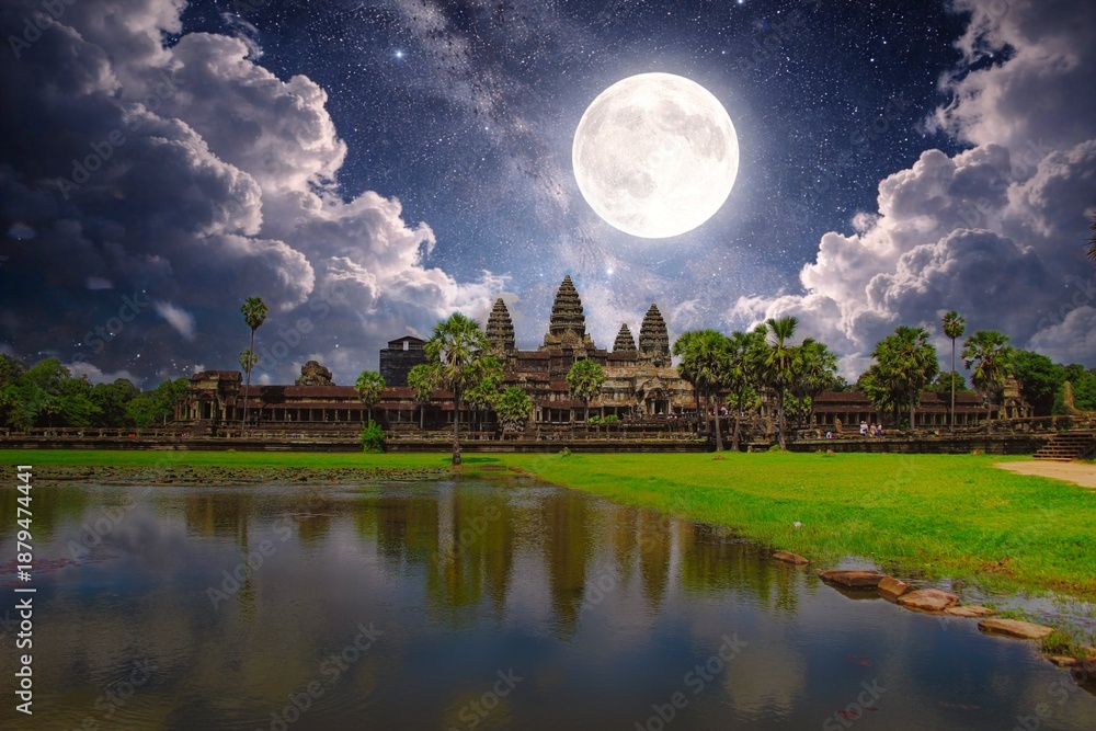 Naklejka premium アンコールワット（カンボジア）