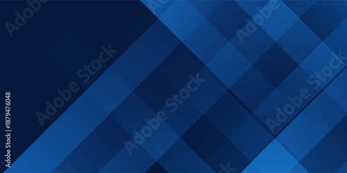 Black abstract dark navy blue silver abstract pattern background. Geometric shape. Line triangle angle fold polygon diamond 3D simple abstract modern