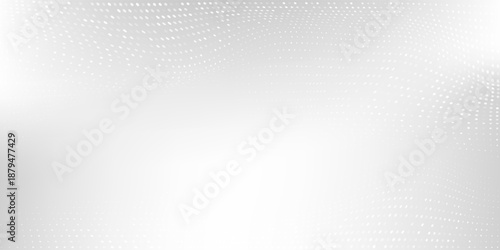 Transparant dotted foil background with metal mirror texture. Chrome gradient surface with light gloss abstract modern