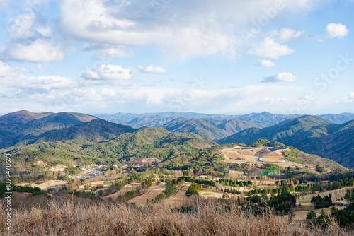 るり渓深山ハイキングコースからの眺め