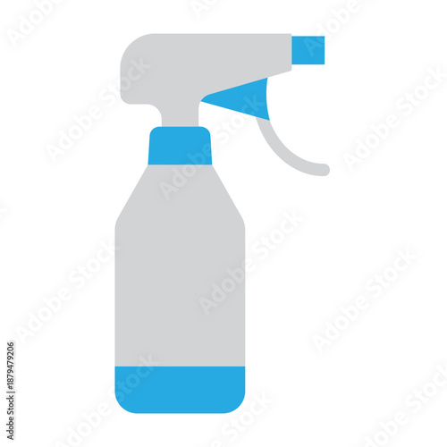 Cleaning Spray Vector Flat Icon Design