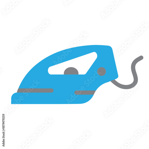 Iron Vector Flat Icon Design