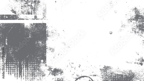 Wallpaper Mural Distressed glitch effect texture with abstract grunge overlay design. Organic grunge texture with noise defects and halftone screen pattern.  Torontodigital.ca