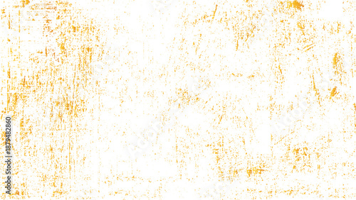Gold splashes Texture on transparent background. Patina scratch golden elements. Vintage abstract illustration.
