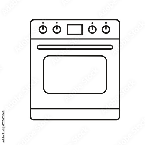 modern kitchen stove