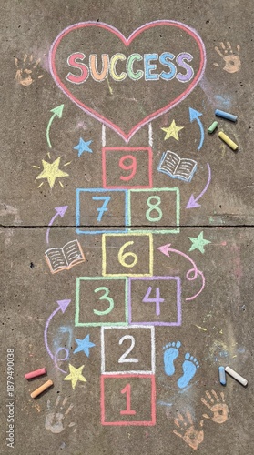 Economic Growth Love Chart Illustration with academic, valentine, shape, illustration, honeymoon, love, educate