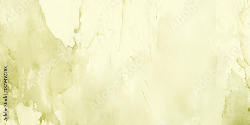 a pale yellow and green watercolor background with soft blended edges and subtle texture high quality