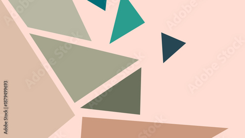 abstract background with triangles