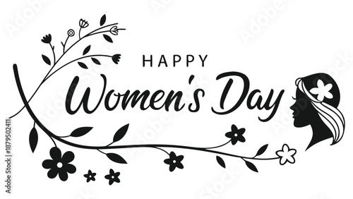 International Women’s Day Calligraphy Text