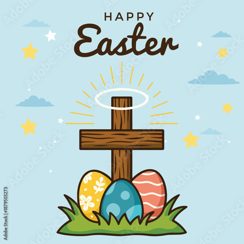 easter celebration good friday post
